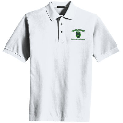White Polo Adult Sizes Thumbnail